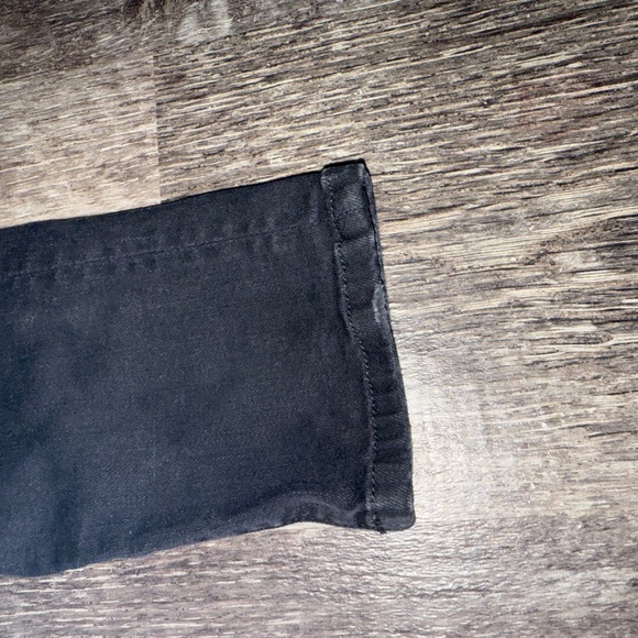 Mother Denim The Looker High Waist Jeans Not Guilty Black Size 27 - Picture 4 of 7